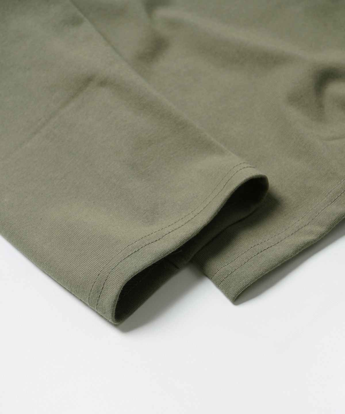 프리즘웍스(FRIZMWORKS) DOUBLE NECK POCKET TEE _ OLIVE