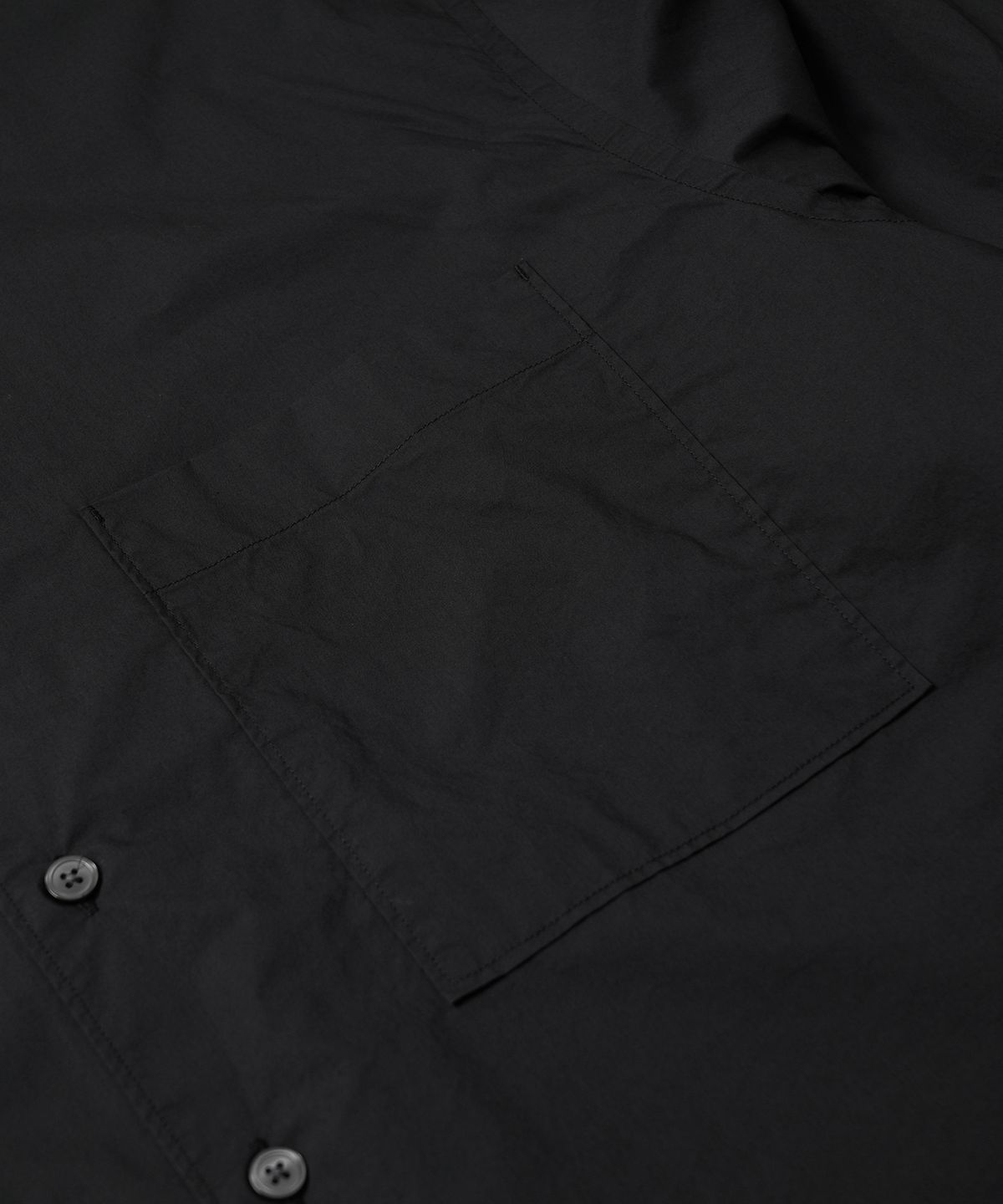 프리즘웍스(FRIZMWORKS) TYPEWRITER RELAXED SHIRT _ BLACK