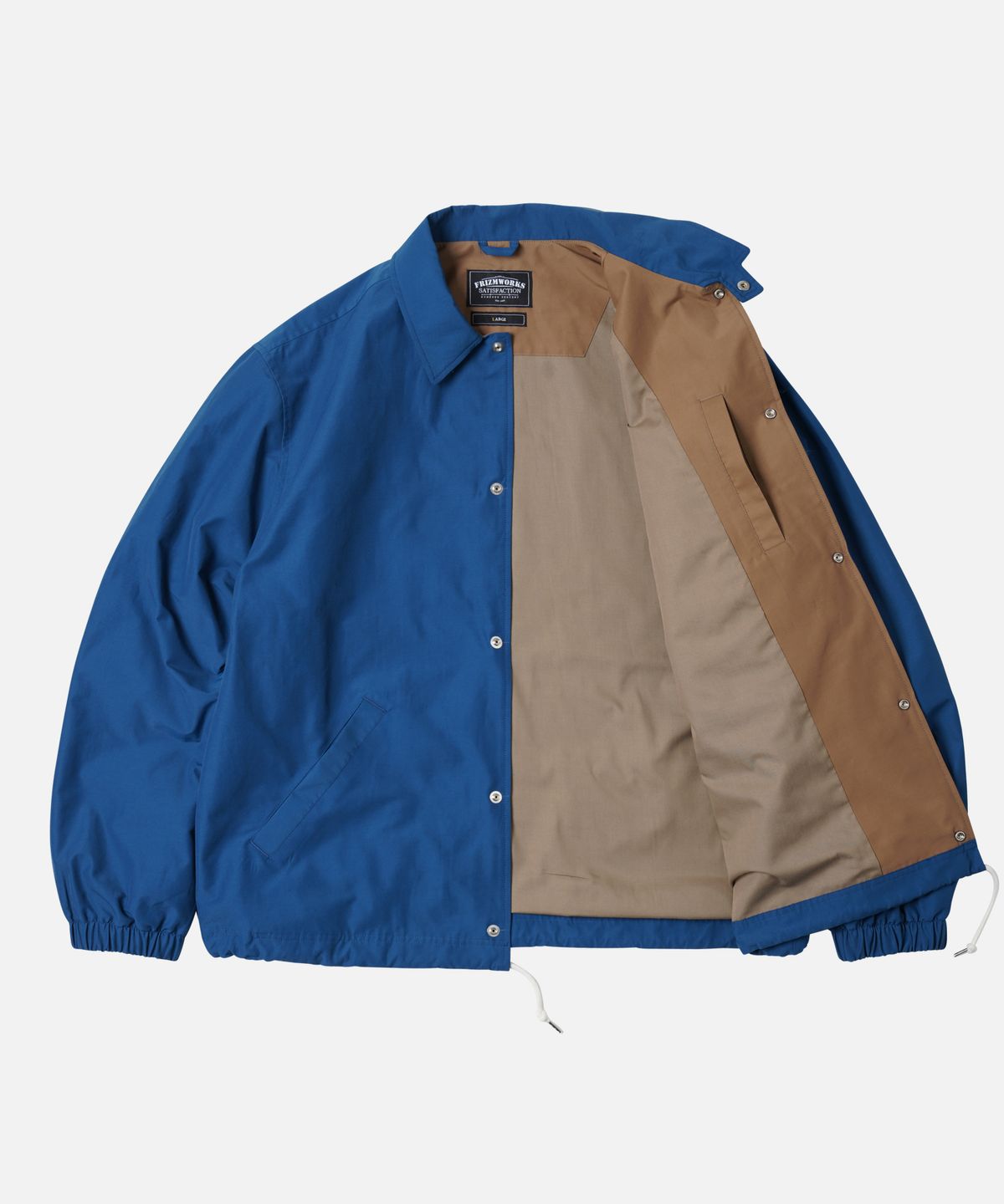 프리즘웍스(FRIZMWORKS) 60/40 VINTAGE COACH JACKET _ BLUE