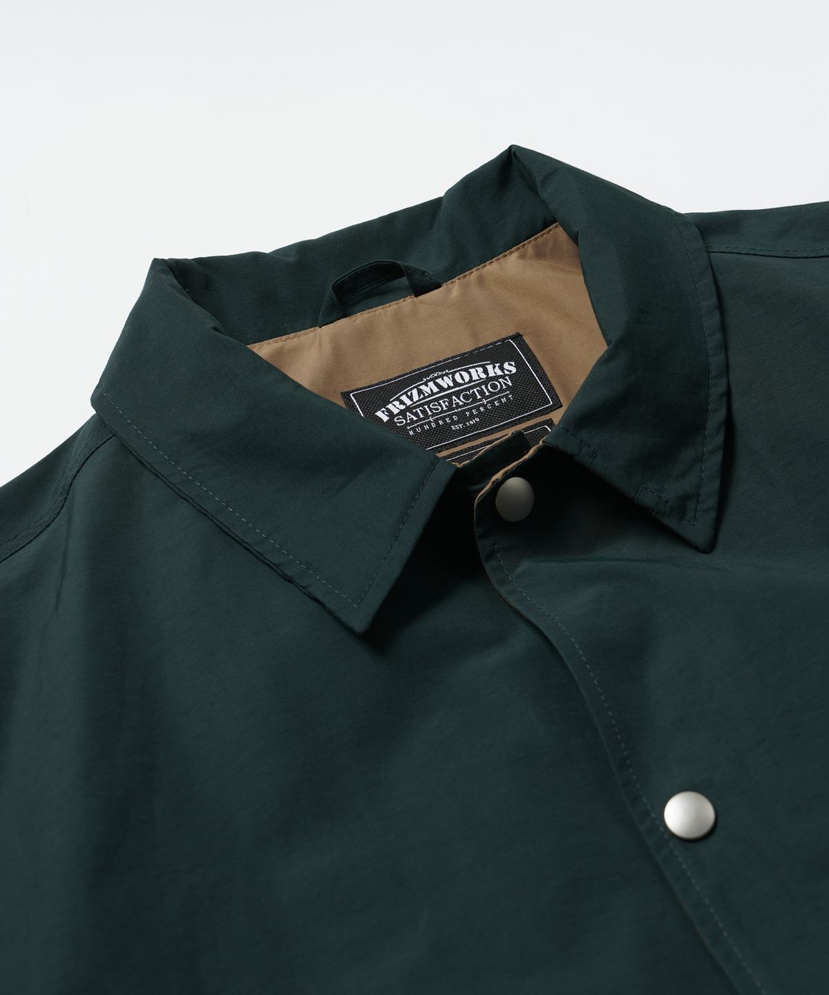 프리즘웍스(FRIZMWORKS) 60/40 VINTAGE COACH JACKET _ GREEN