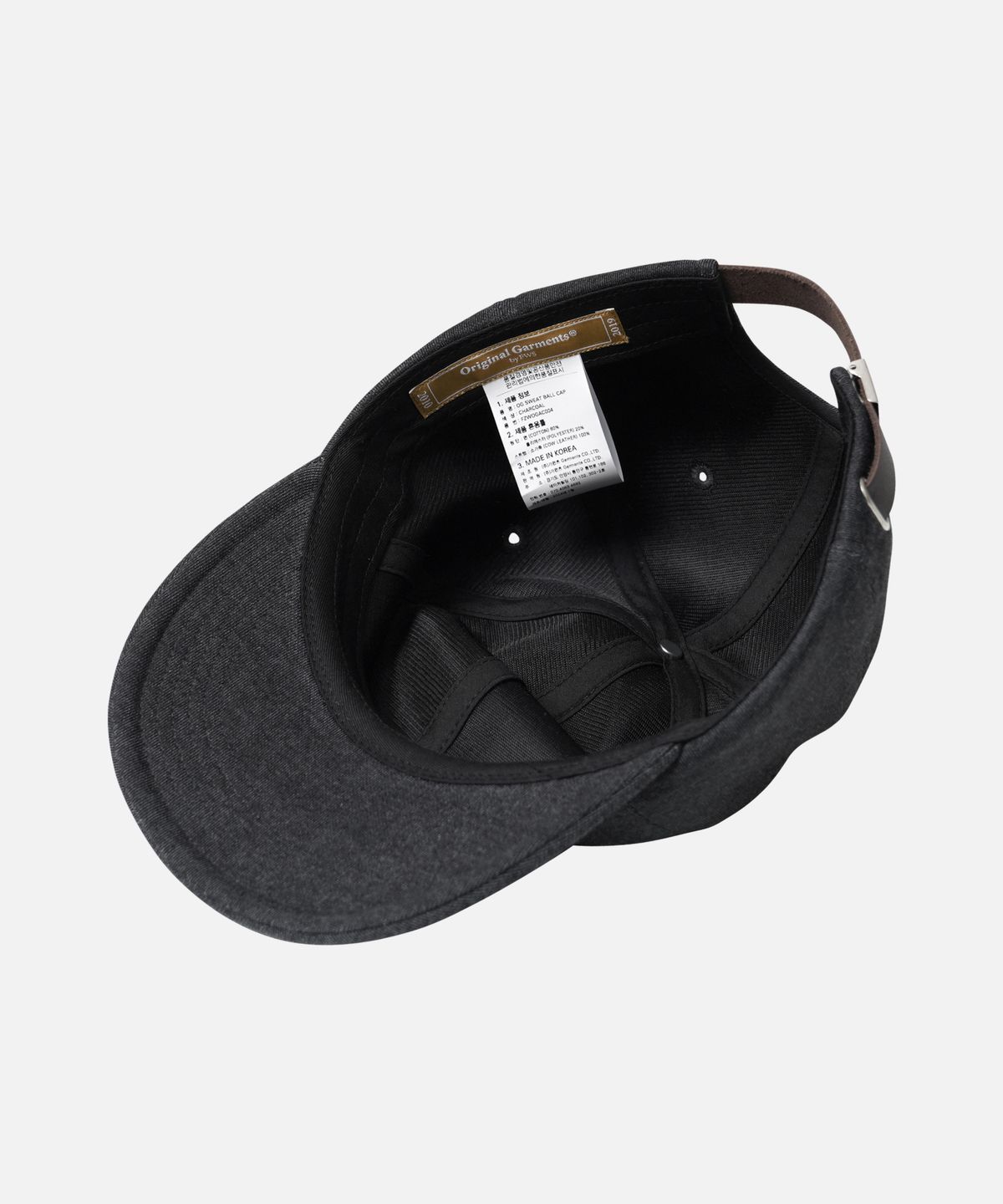 프리즘웍스(FRIZMWORKS) OG SWEAT BALL CAP _ CHARCOAL