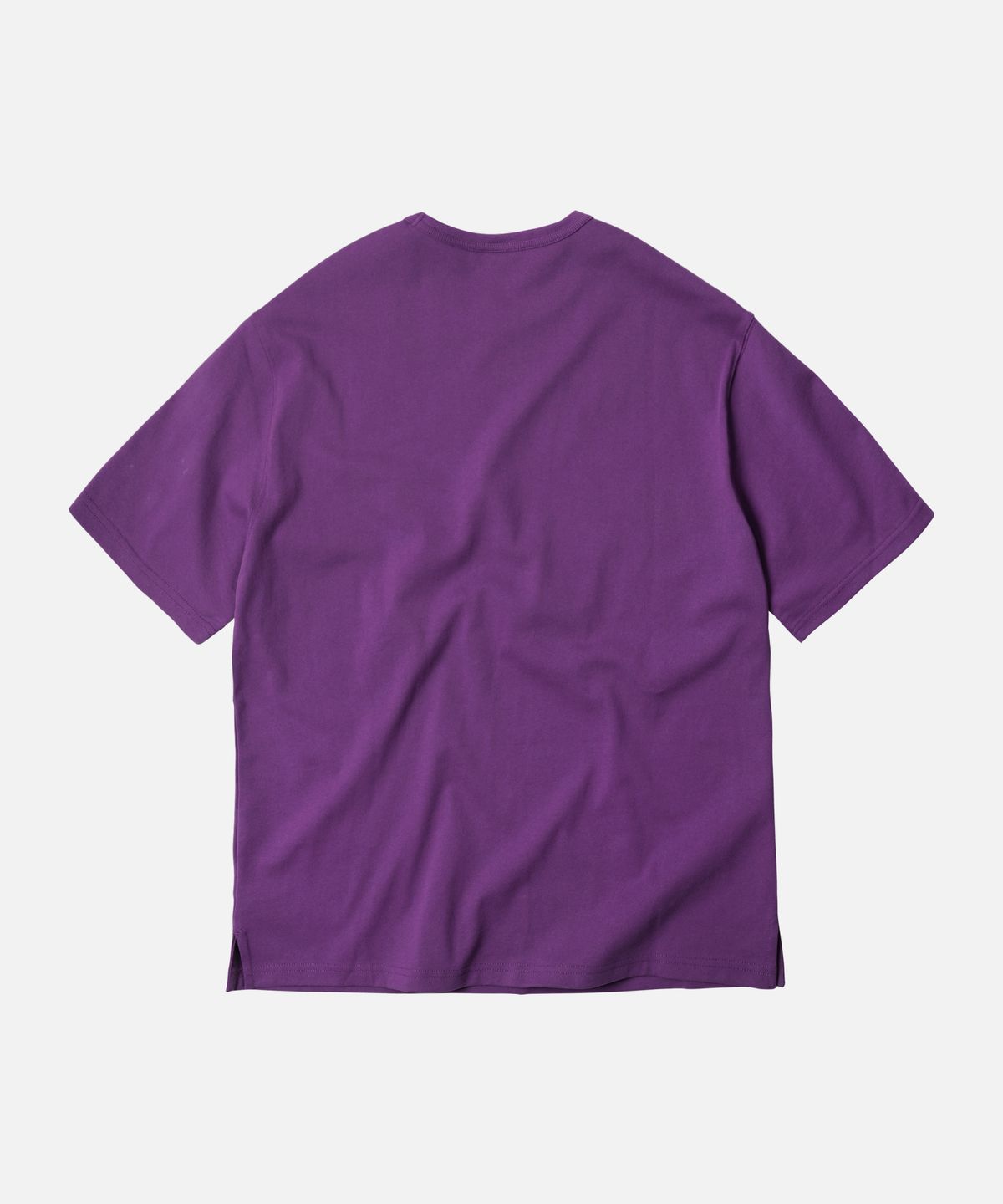 프리즘웍스(FRIZMWORKS) OG DOUBLE RIB OVERSIZED TEE _ PURPLE