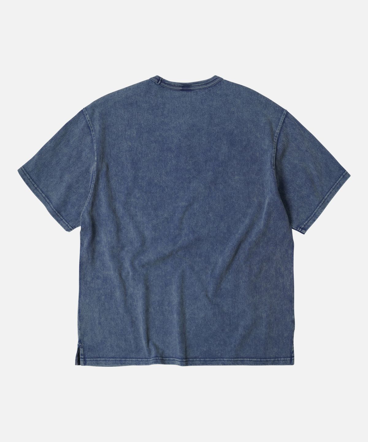 프리즘웍스(FRIZMWORKS) OG VINTAGE DYEING HALF TEE _ WASHED NAVY