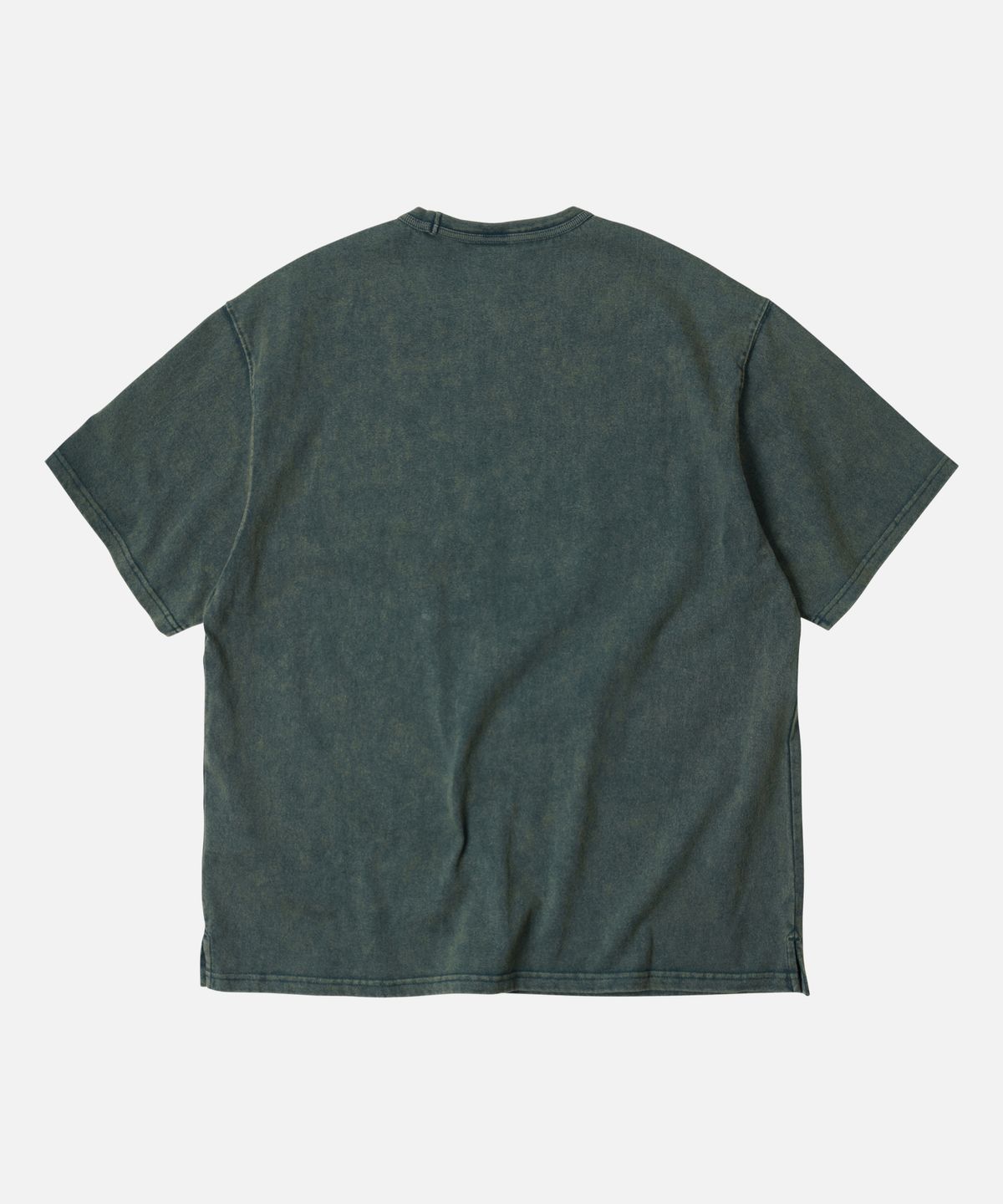 프리즘웍스(FRIZMWORKS) OG VINTAGE DYEING HALF TEE _ DARK GREEN