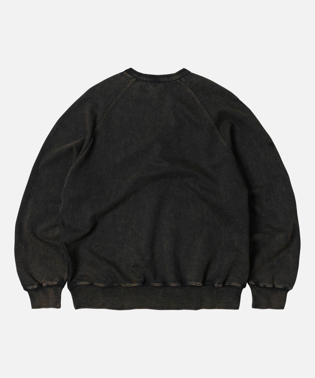 프리즘웍스(FRIZMWORKS) OG VINTAGE DYEING SWEATSHIRT _ BLACK BROWN