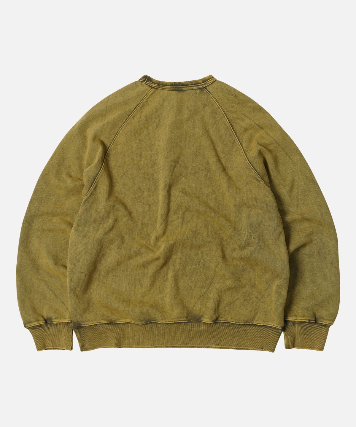 프리즘웍스(FRIZMWORKS) OG VINTAGE DYEING SWEATSHIRT _ OLIVE