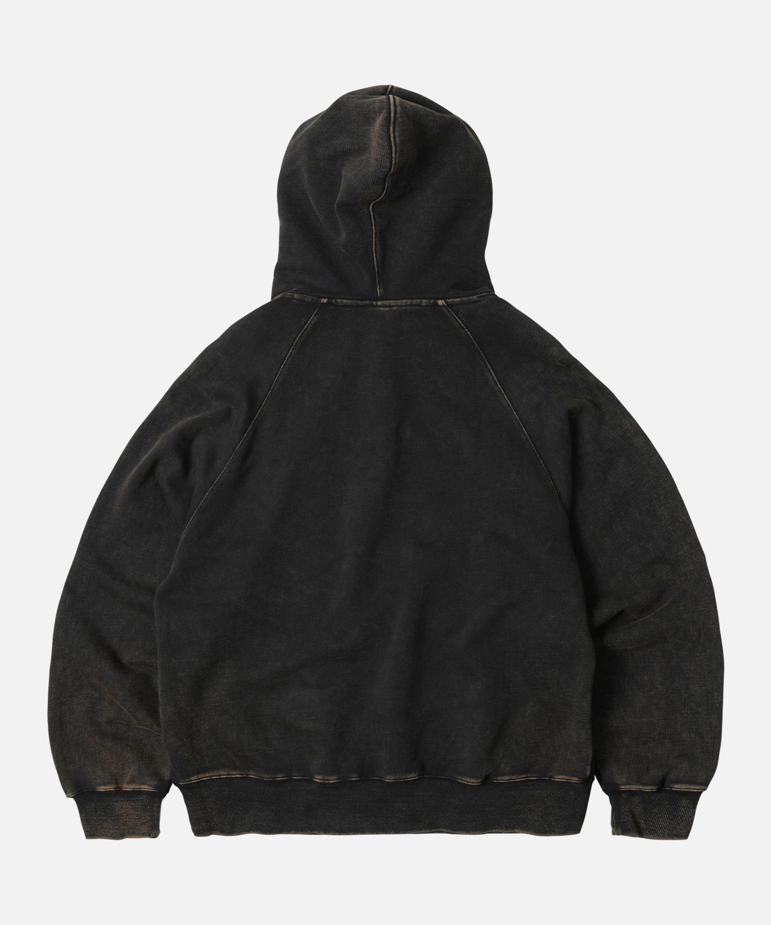 パーカー・フーディ FRIZMWORKS OG VINTAGE DYEING PULLOVER HOODY BLACK BROWN FZW FrizmWORKS OG Vintage Dye Pullover Hoody | Black Brown