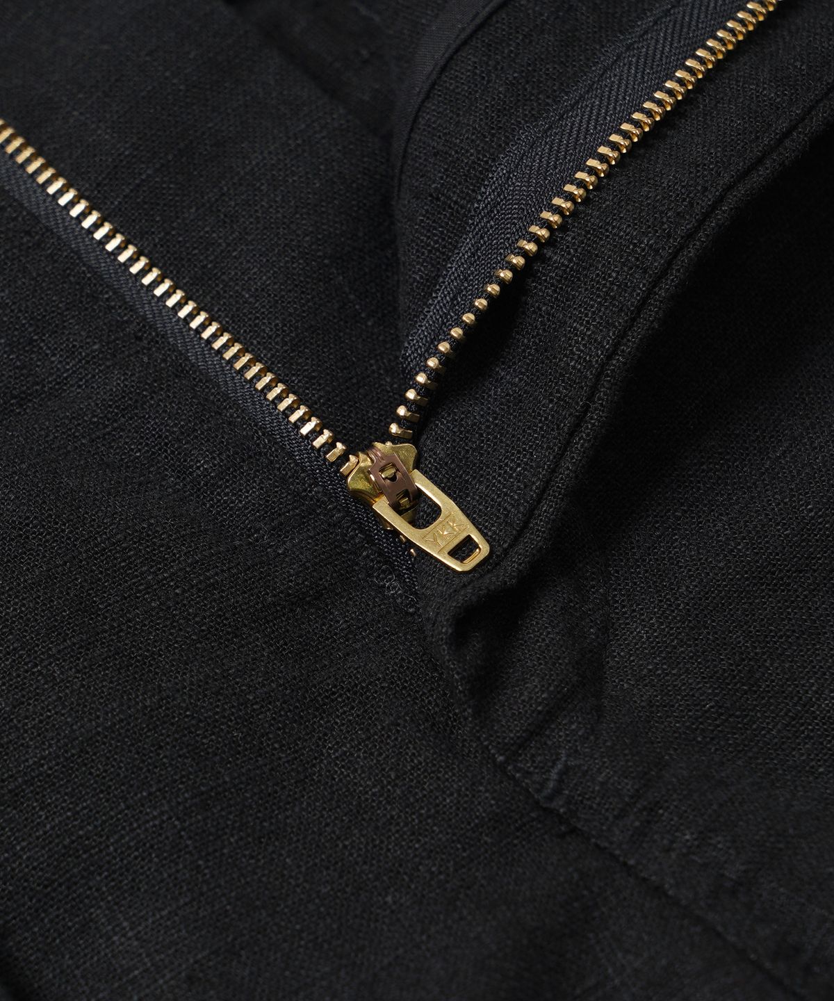 프리즘웍스(FRIZMWORKS) LINEN CARGO PARACHUTE PANTS _ BLACK