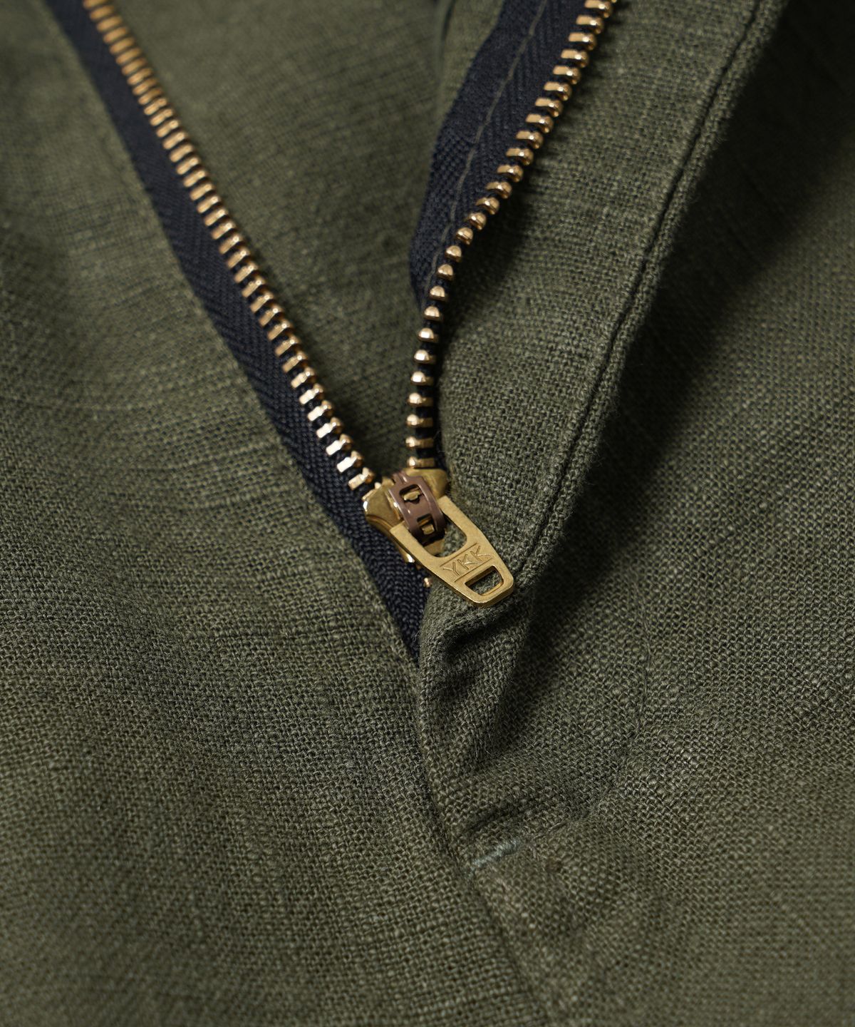 프리즘웍스(FRIZMWORKS) LINEN CARGO PARACHUTE PANTS _ OLIVE