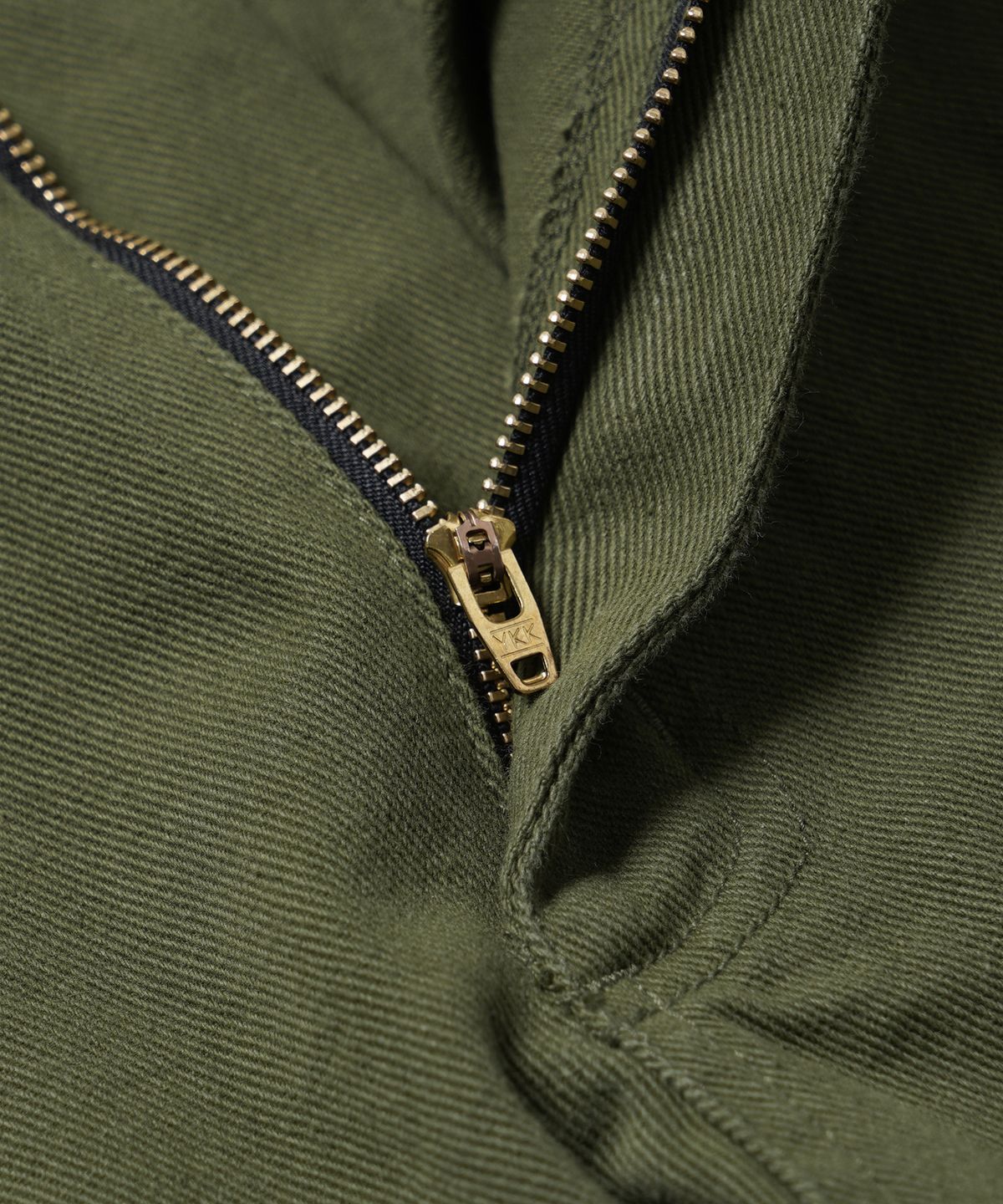 프리즘웍스(FRIZMWORKS) WASHED COTTON ONE TUCK PANTS _ OLIVE