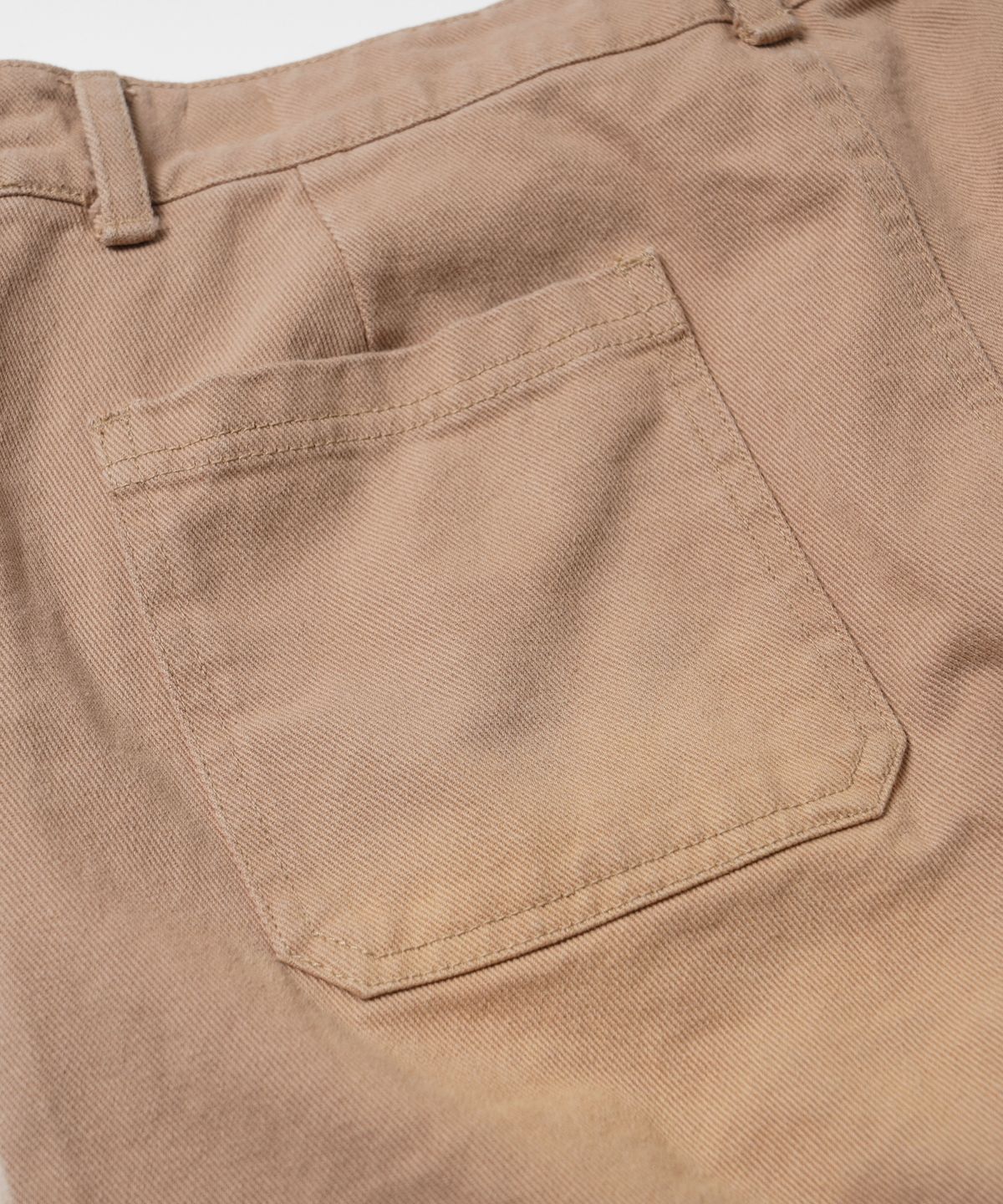 프리즘웍스(FRIZMWORKS) WASHED COTTON ONE TUCK PANTS _ BEIGE