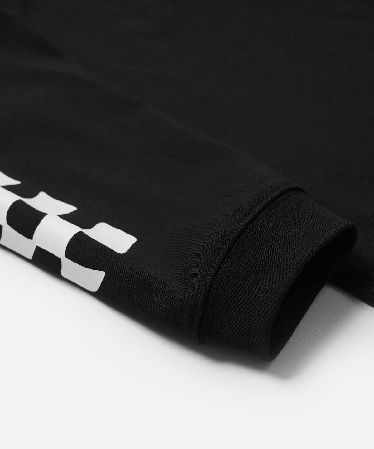 프리즘웍스(FRIZMWORKS) MOTORS SPEEDWAY LONG SLEEVE TEE _ BLACK