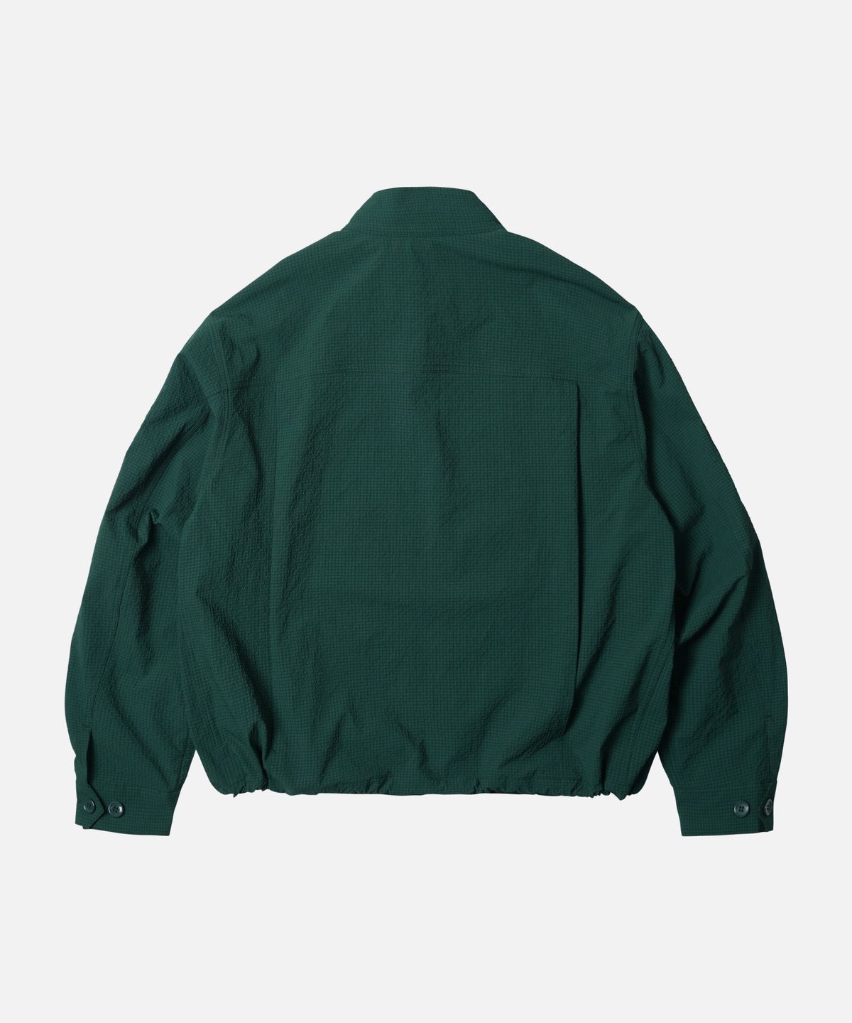 프리즘웍스(FRIZMWORKS) SEERSUCKER BUDDY HARRINGTON JACKET _ DARK GREEN