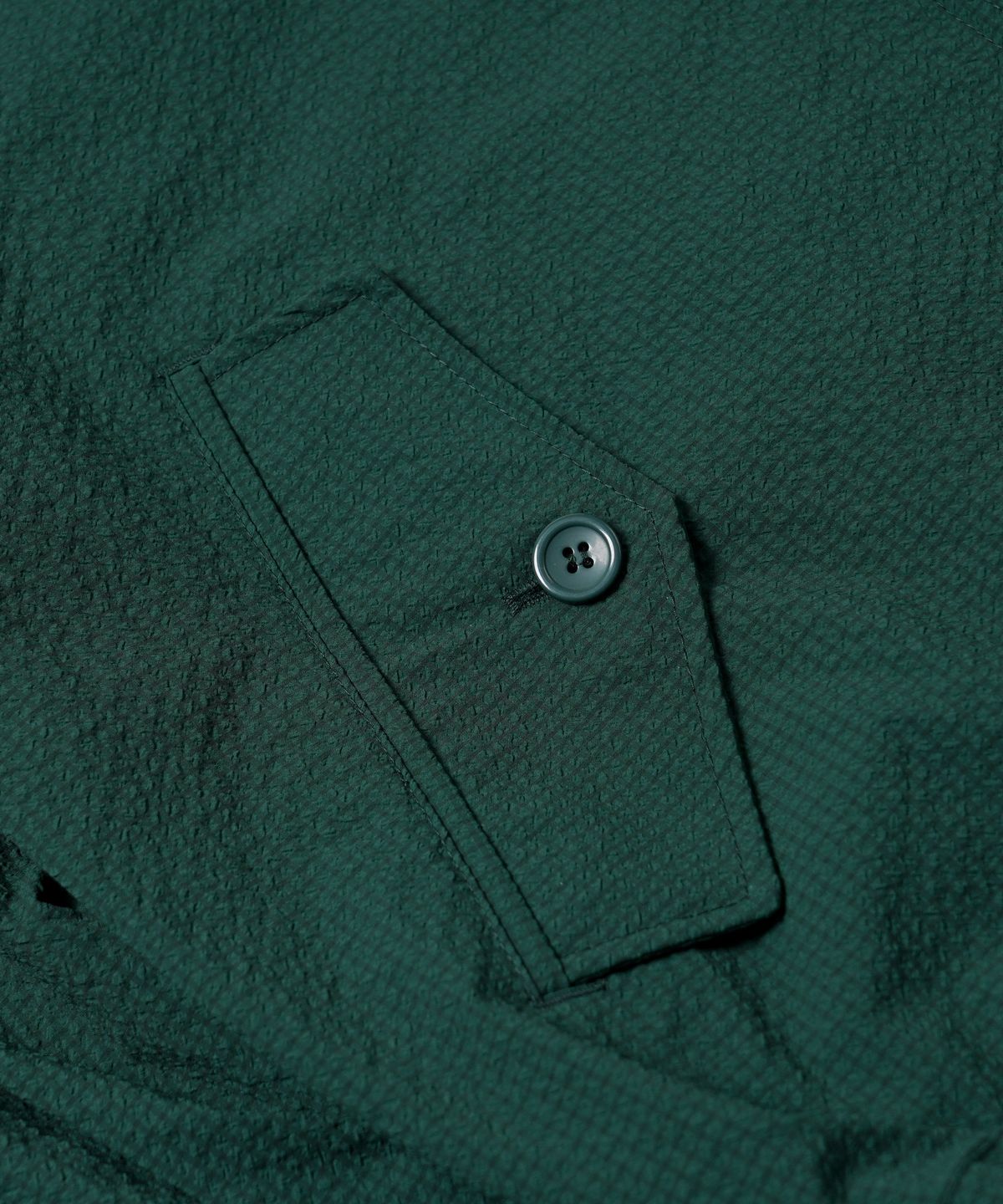 프리즘웍스(FRIZMWORKS) SEERSUCKER BUDDY HARRINGTON JACKET _ DARK GREEN