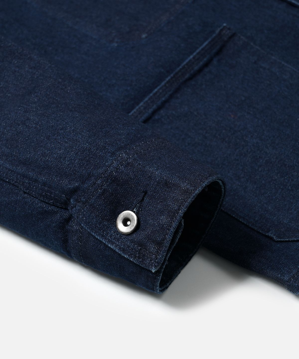 프리즘웍스(FRIZMWORKS) DENIM CHORE JACKET _ INDIGO