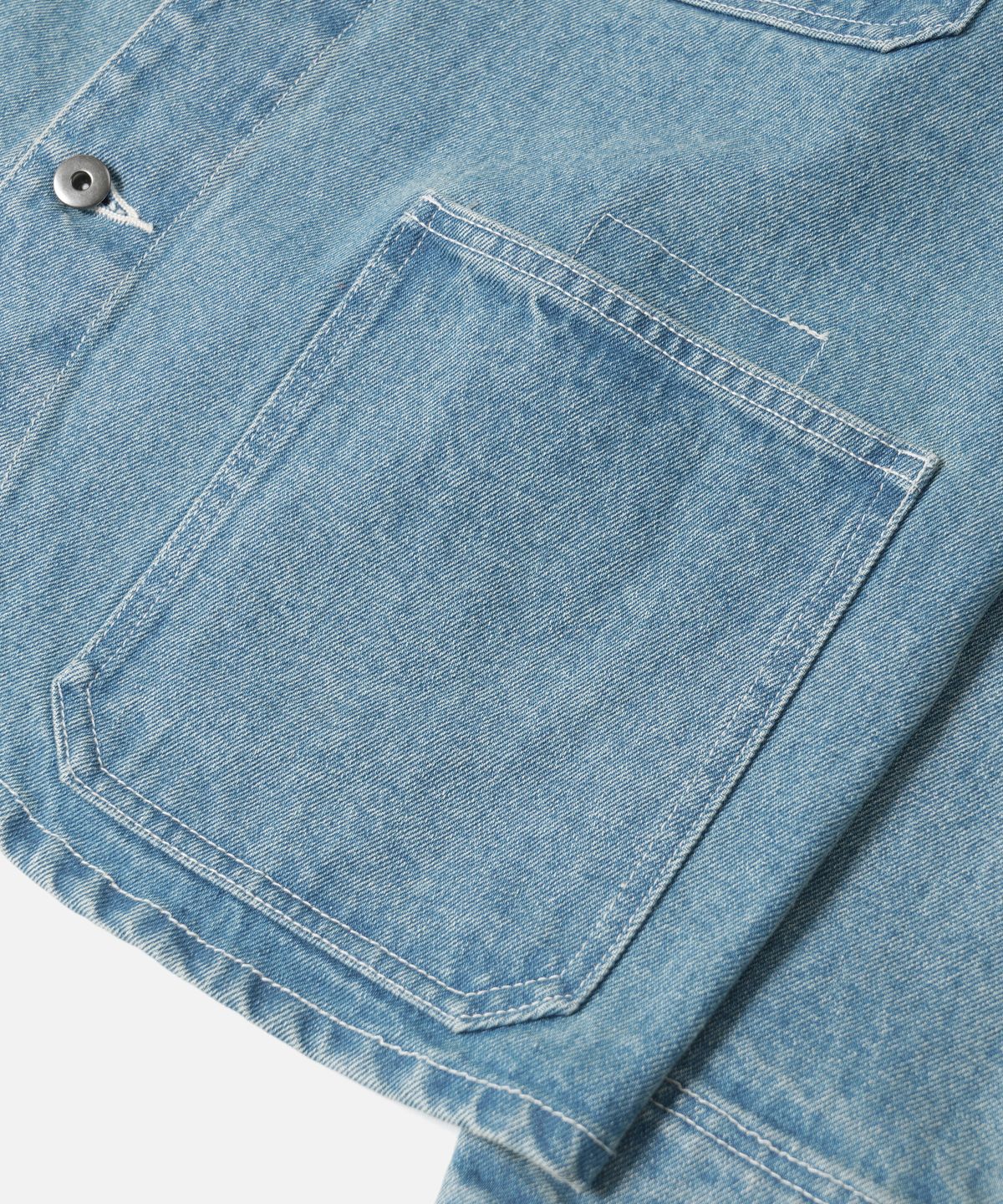 프리즘웍스(FRIZMWORKS) DENIM CHORE JACKET _ LIGHT BLUE