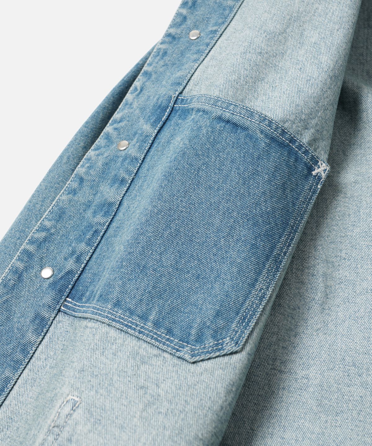프리즘웍스(FRIZMWORKS) DENIM CHORE JACKET _ LIGHT BLUE