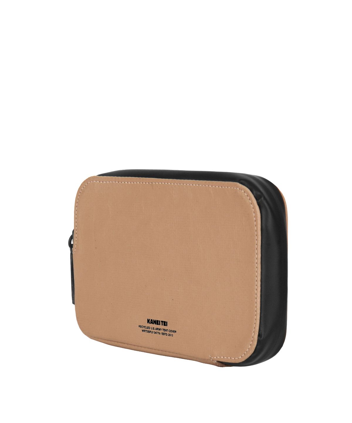 카네이테이(KANEITEI) BRICK ZIP WALLET M (BEIGE) / UPCYCLED