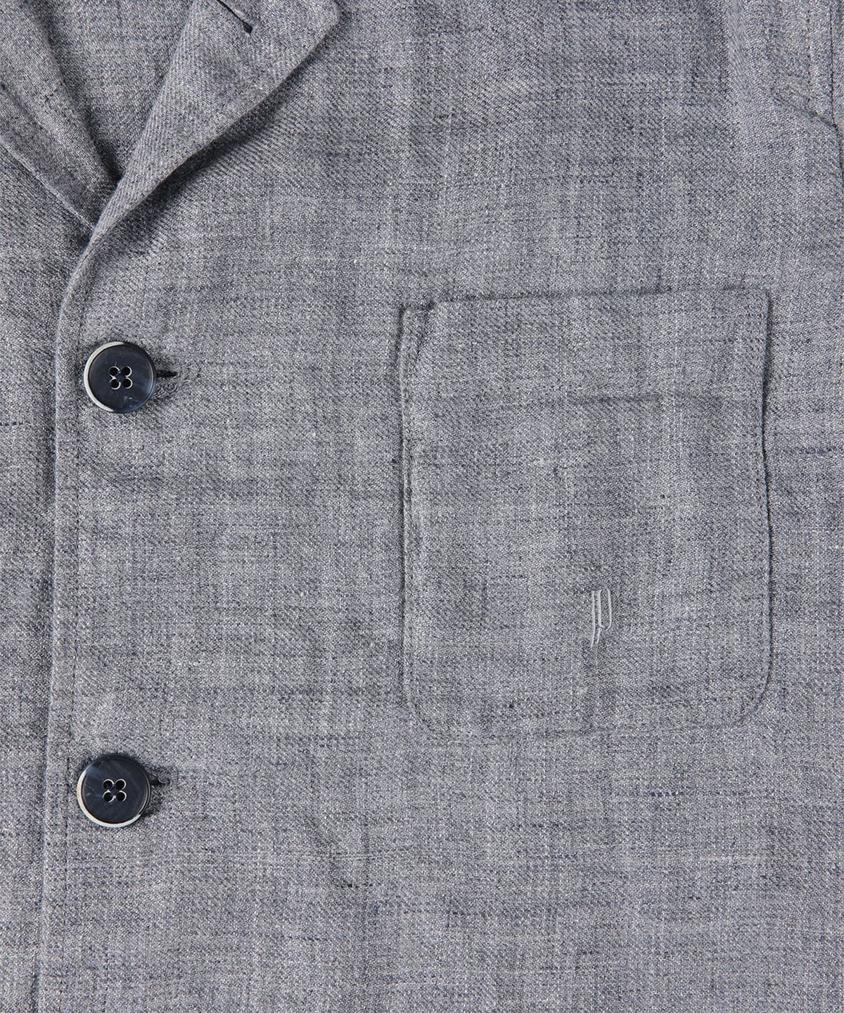 빠니깔레(PANICALE) 블루 리넨 에니오 자켓