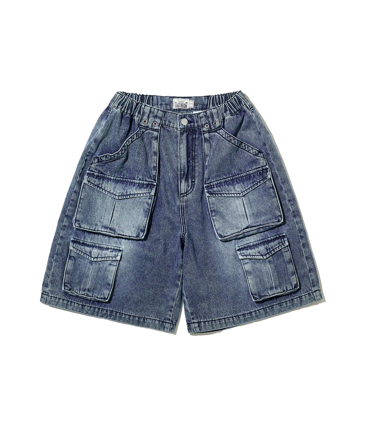 빅유니온(BIG UNION) DOUBLE POCKET SHORTS / INDIGO