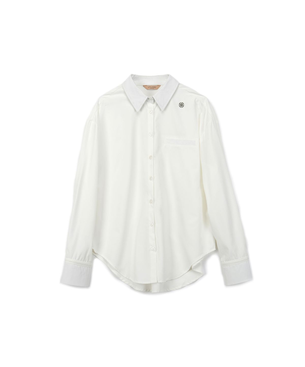 바이탈싸인(VITALSIGN) [LINE] Oversized Wrinkle-Free Shirt