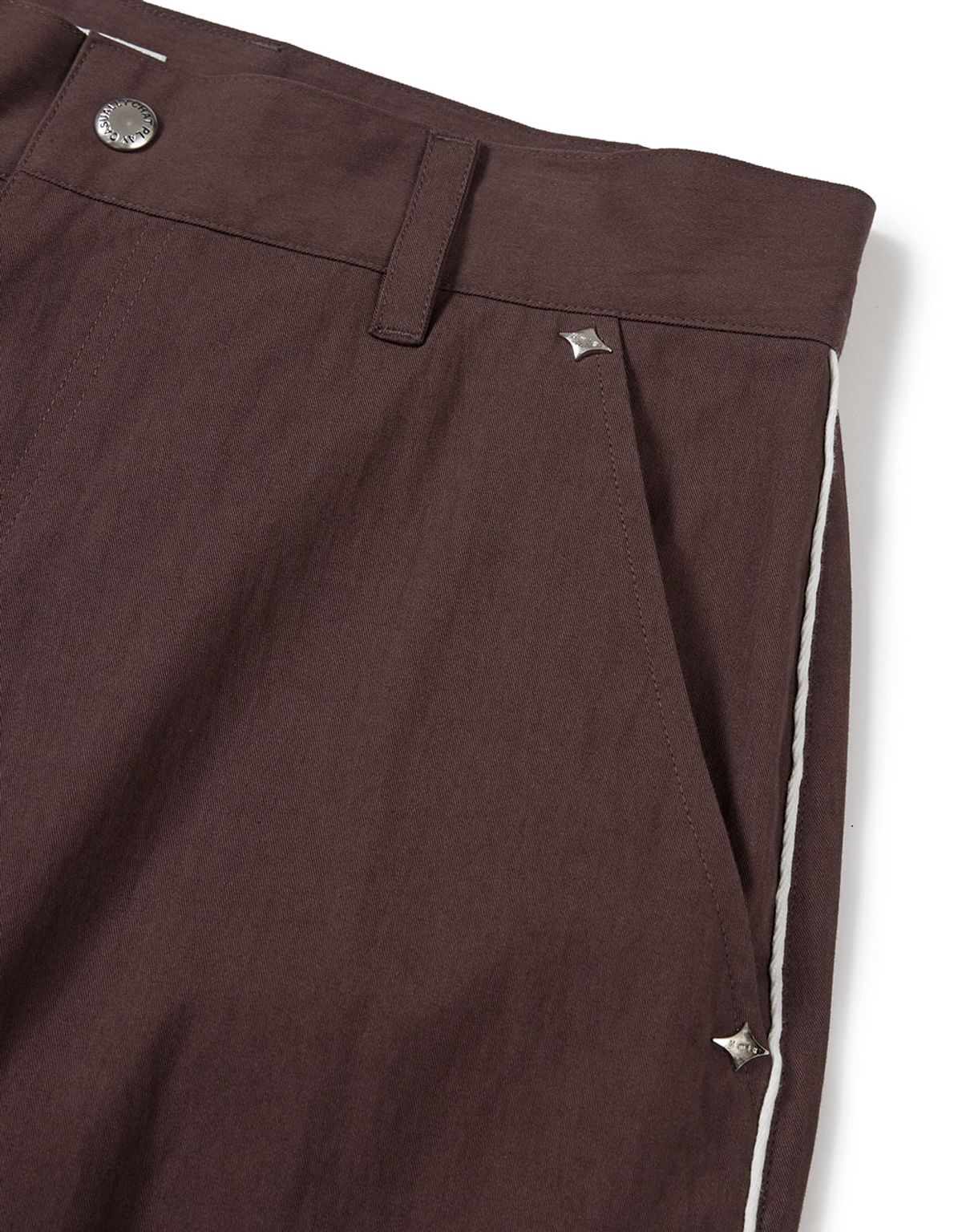 엠엠엘지(MMLG) [Mmlg] UNION PIPING PANTS (WINE)