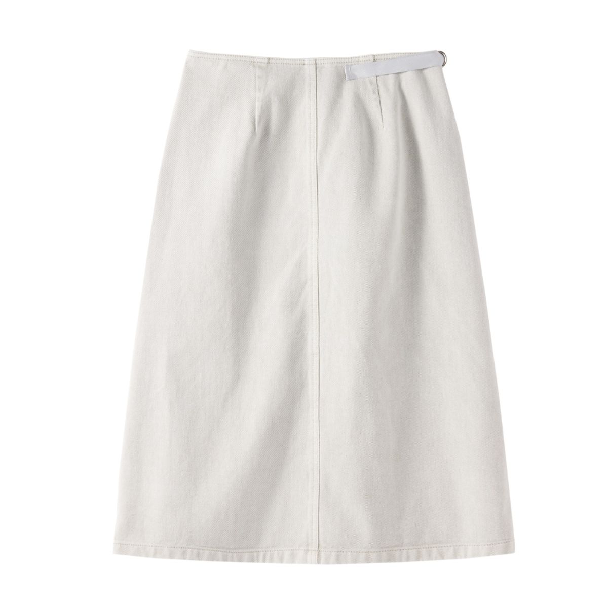 브롬톤 런던(BROMPTON LONDON) W 1975 DENIM SKIRT - L/GREY (P242WSK654)