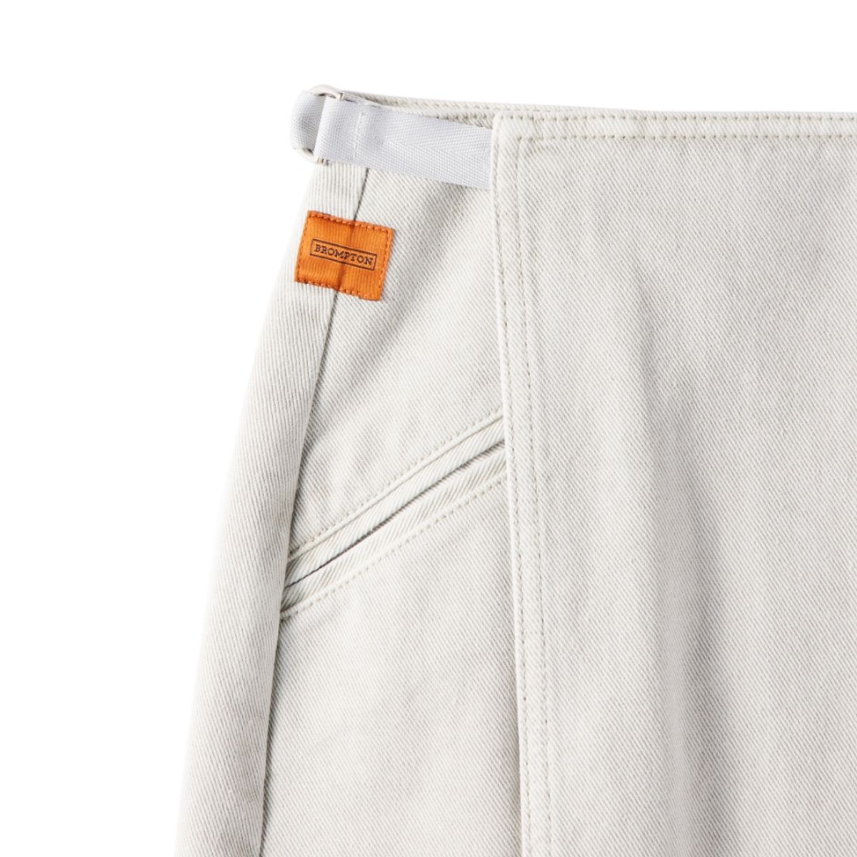브롬톤 런던(BROMPTON LONDON) W 1975 DENIM SKIRT - L/GREY (P242WSK654)