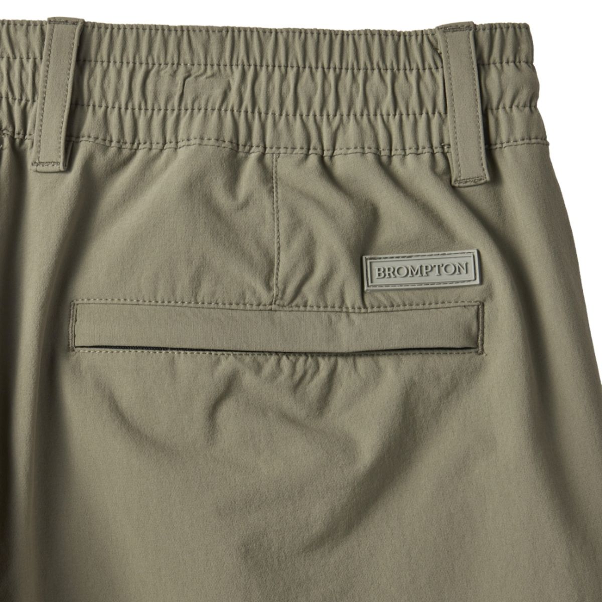 브롬톤 런던(BROMPTON LONDON) CODURA JOGGER-FIT TROUSERS - KHAKI (P241UPT130)