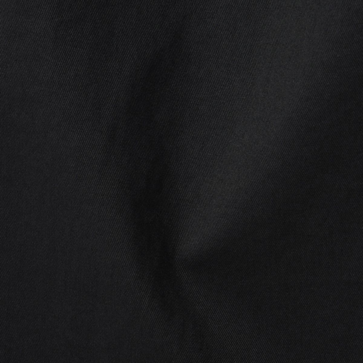 브롬톤 런던(BROMPTON LONDON) TWO TUCK WIDE TROUSERS - BLACK (P241MPT502)