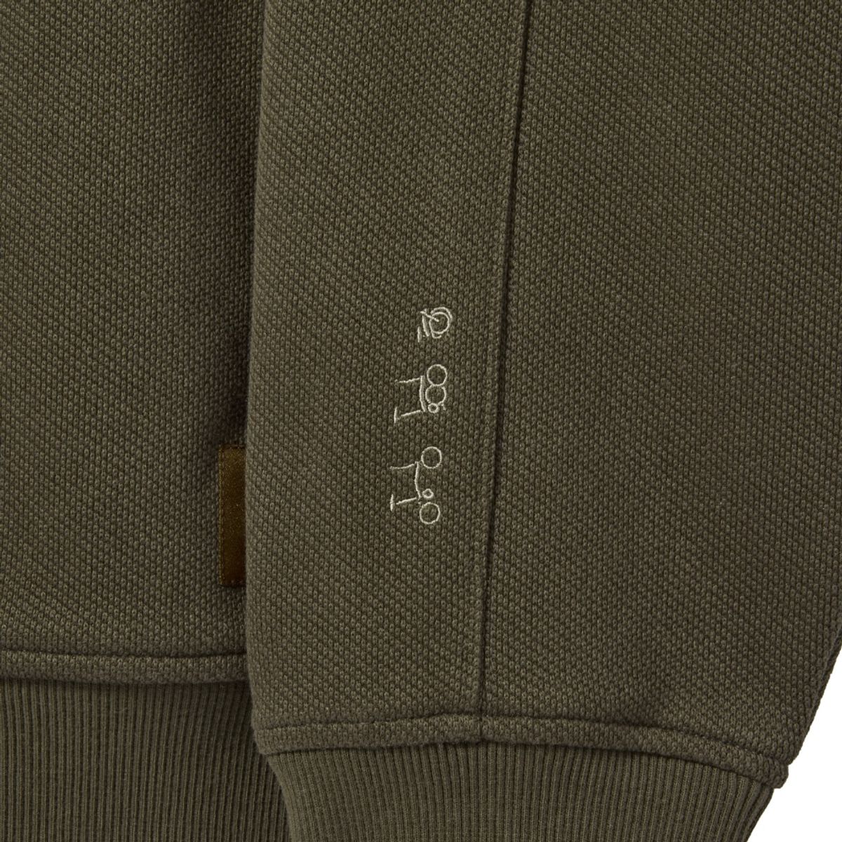 브롬톤 런던(BROMPTON LONDON) JACQUARD SET ZIP UP - BROWN (P241UFT436)