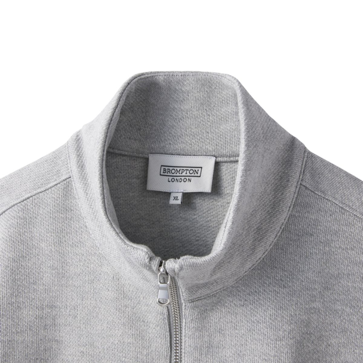 브롬톤 런던(BROMPTON LONDON) JACQUARD SET ZIP UP - M/GREY (P241UFT436)