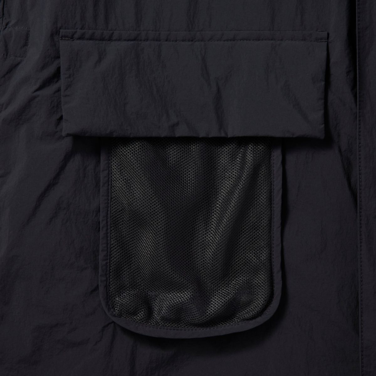 브롬톤 런던(BROMPTON LONDON) RECYCLE NYLON FIELD COAT - D/GREY (P241UCT103)