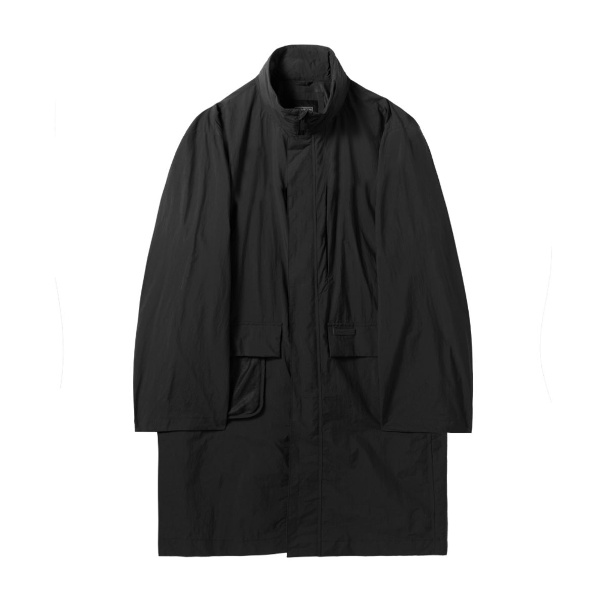 브롬톤 런던(BROMPTON LONDON) RECYCLE NYLON FIELD COAT - BLACK (P241UCT103)