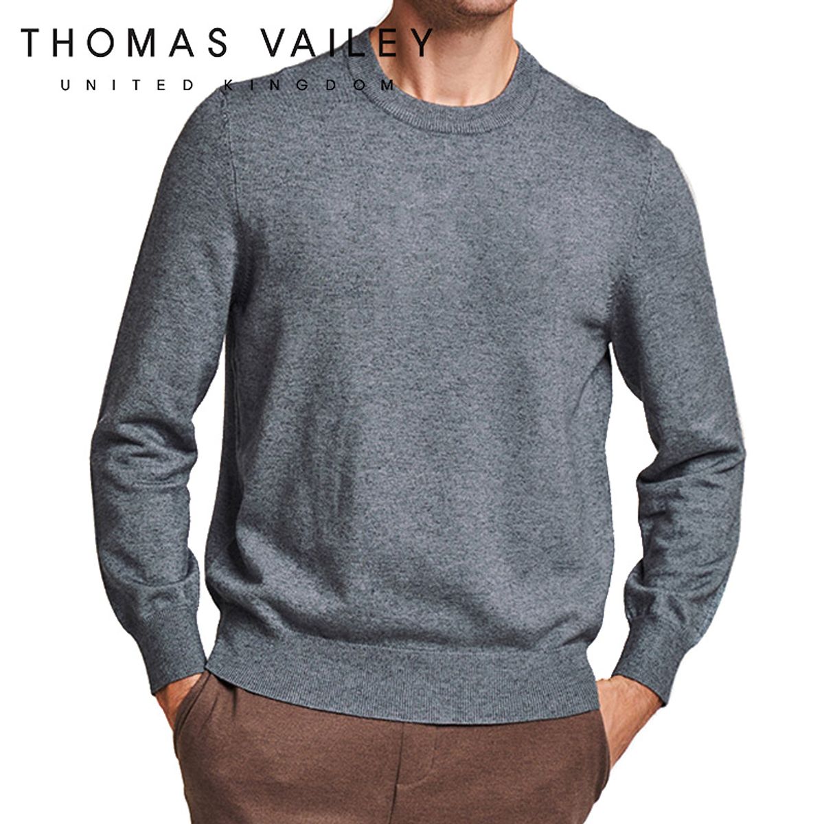 토마스 베일리(THOMAS VAILEY) 스탠다드 니트 그레이