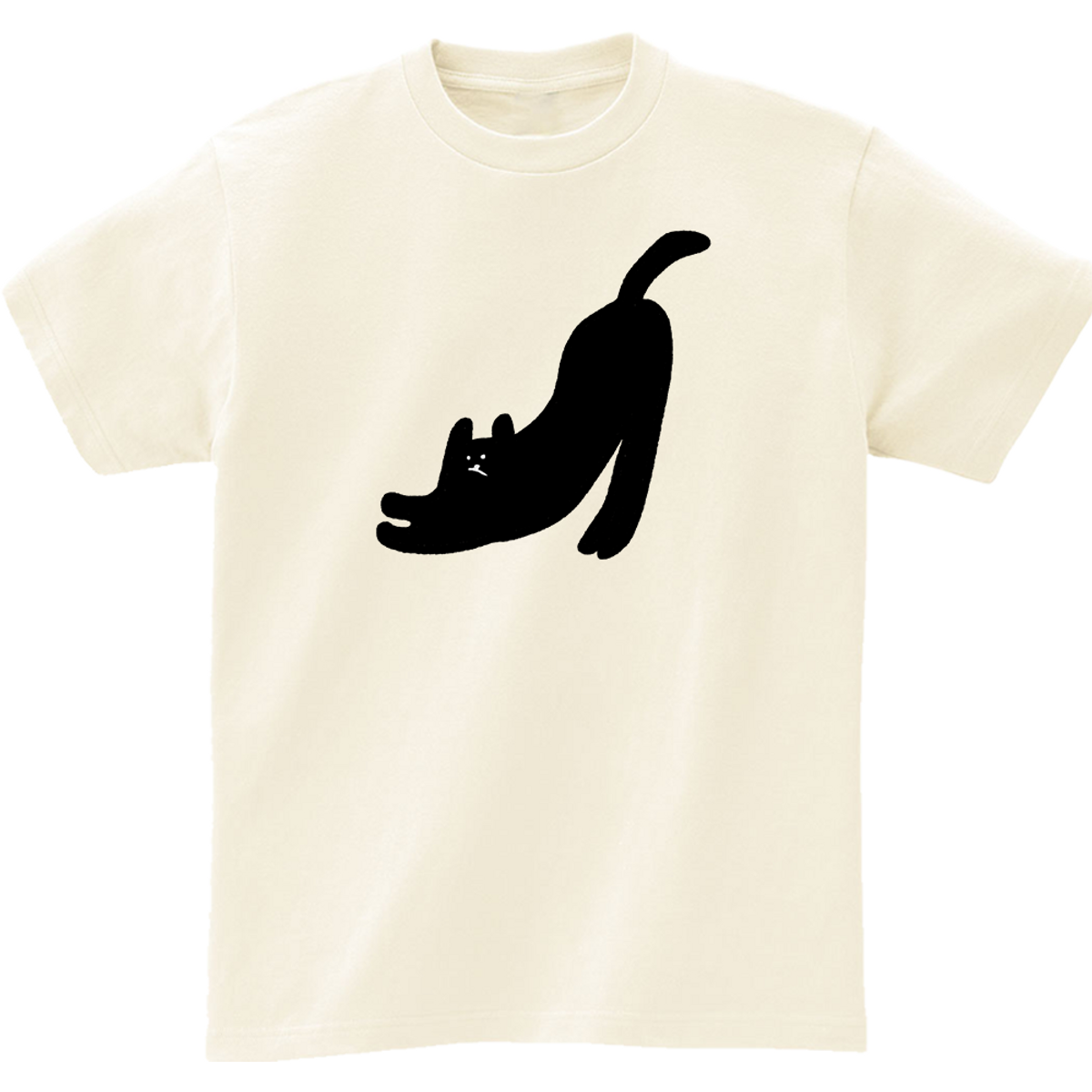 어썸어스(AWESOMEUS) (24SS) STRETCHING BLACK CAT 2COLOR T_SHIRTS