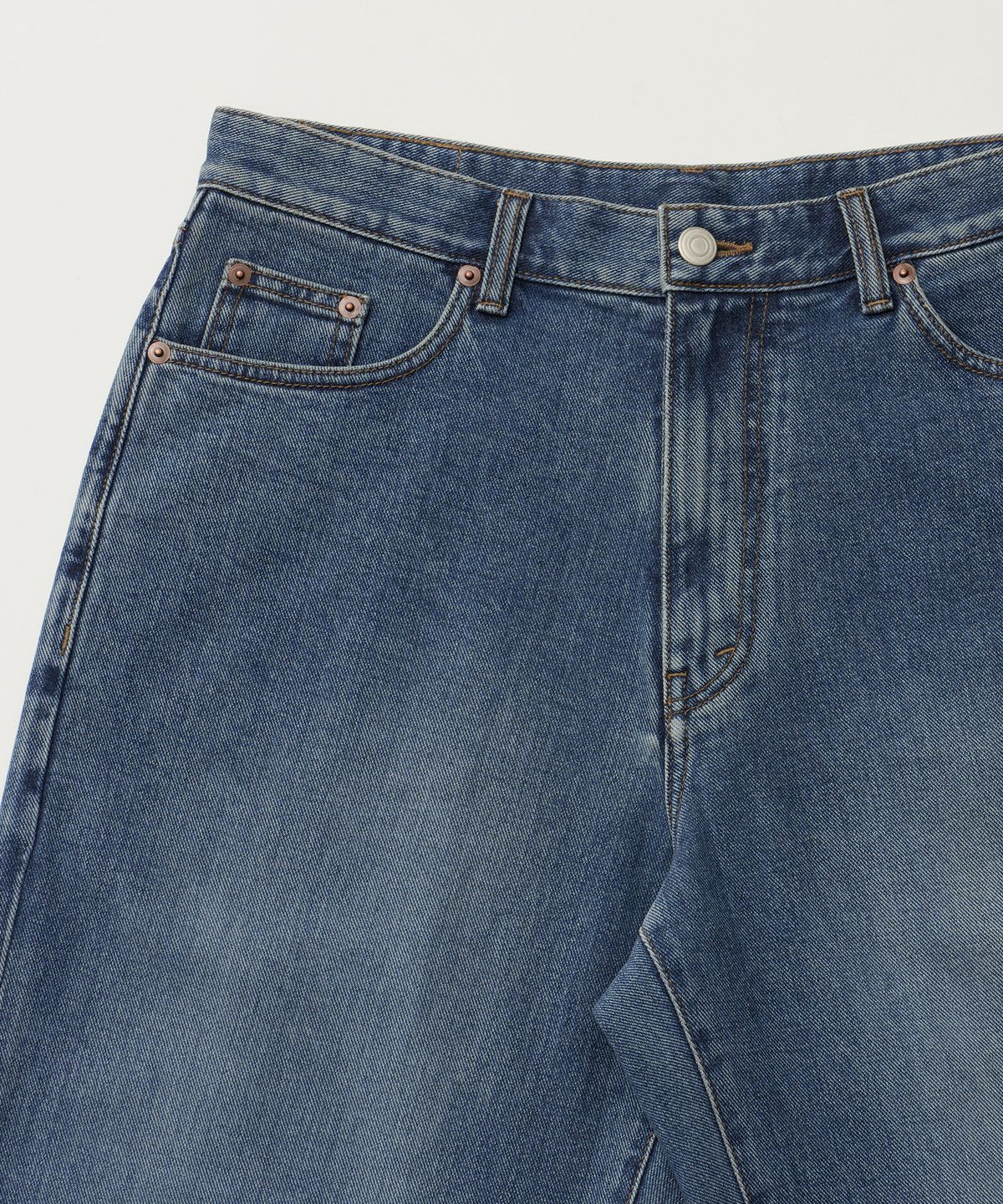 어나더 오피스(ANOTHER OFFICE) Manhattan Jeans (Deep Blue)