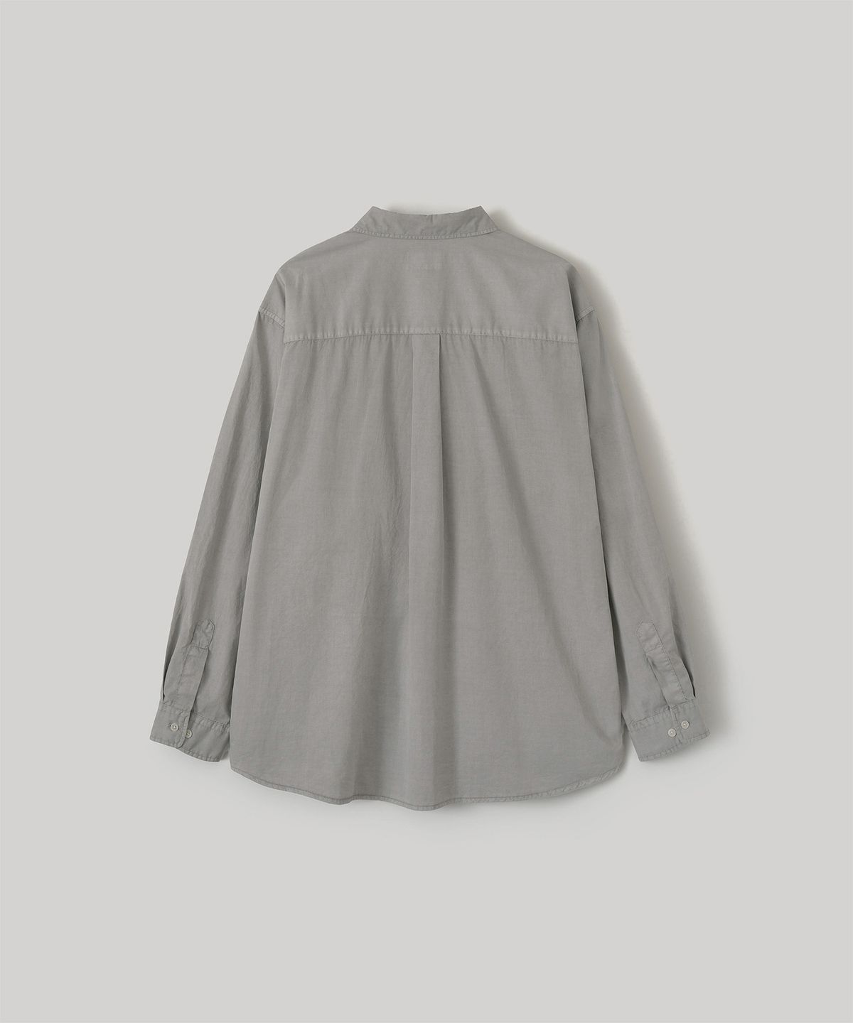 어나더 오피스(ANOTHER OFFICE) Bold Garment Shirt (Dusty Gray)