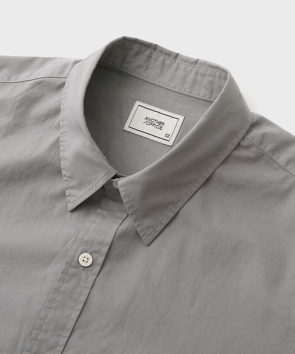 어나더 오피스(ANOTHER OFFICE) Bold Garment Shirt (Concrte)