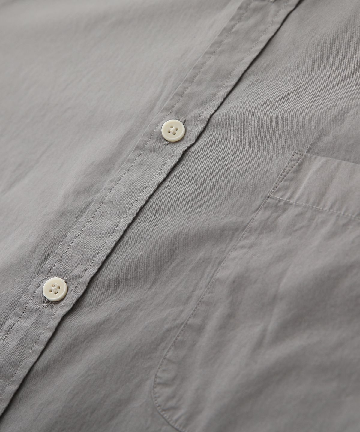 어나더 오피스(ANOTHER OFFICE) Bold Garment Shirt (Concrte)