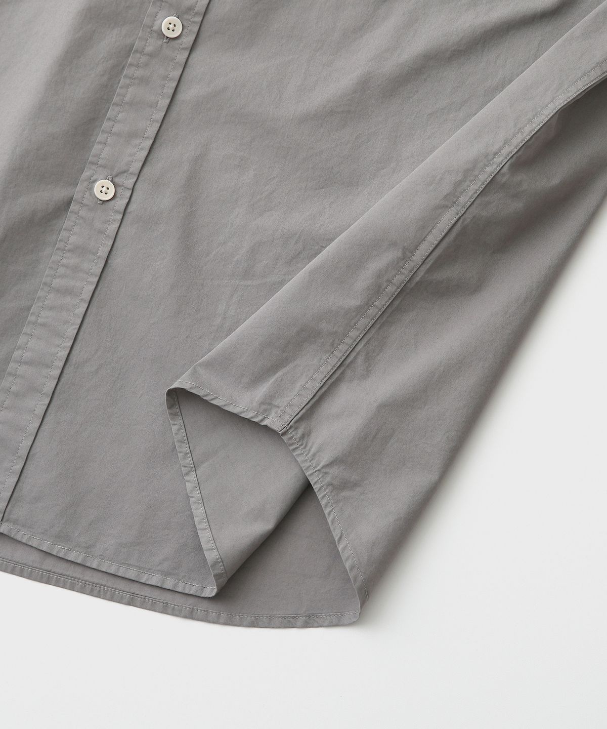 어나더 오피스(ANOTHER OFFICE) Bold Garment Shirt (Concrte)
