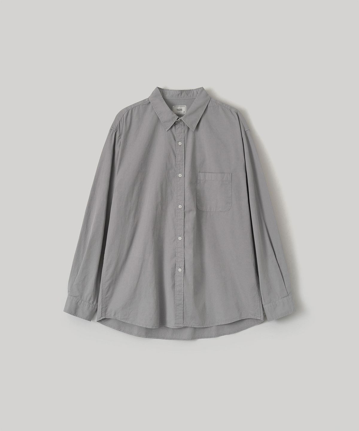 어나더 오피스(ANOTHER OFFICE) Bold Garment Shirt (Concrte)