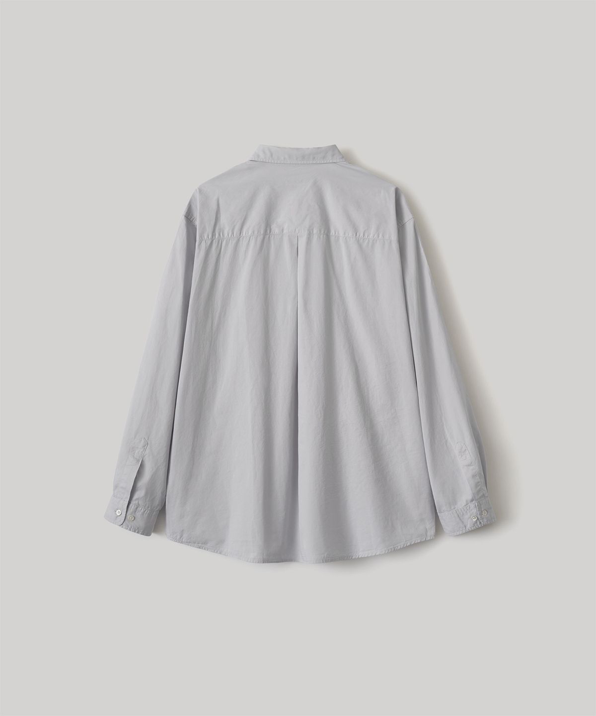 어나더 오피스(ANOTHER OFFICE) Neo Bold Garment Shirt (Dove Gray)