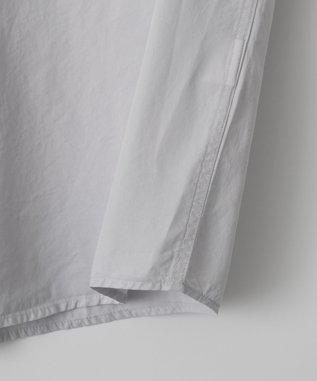 어나더 오피스(ANOTHER OFFICE) Neo Bold Garment Shirt (Dove Gray)