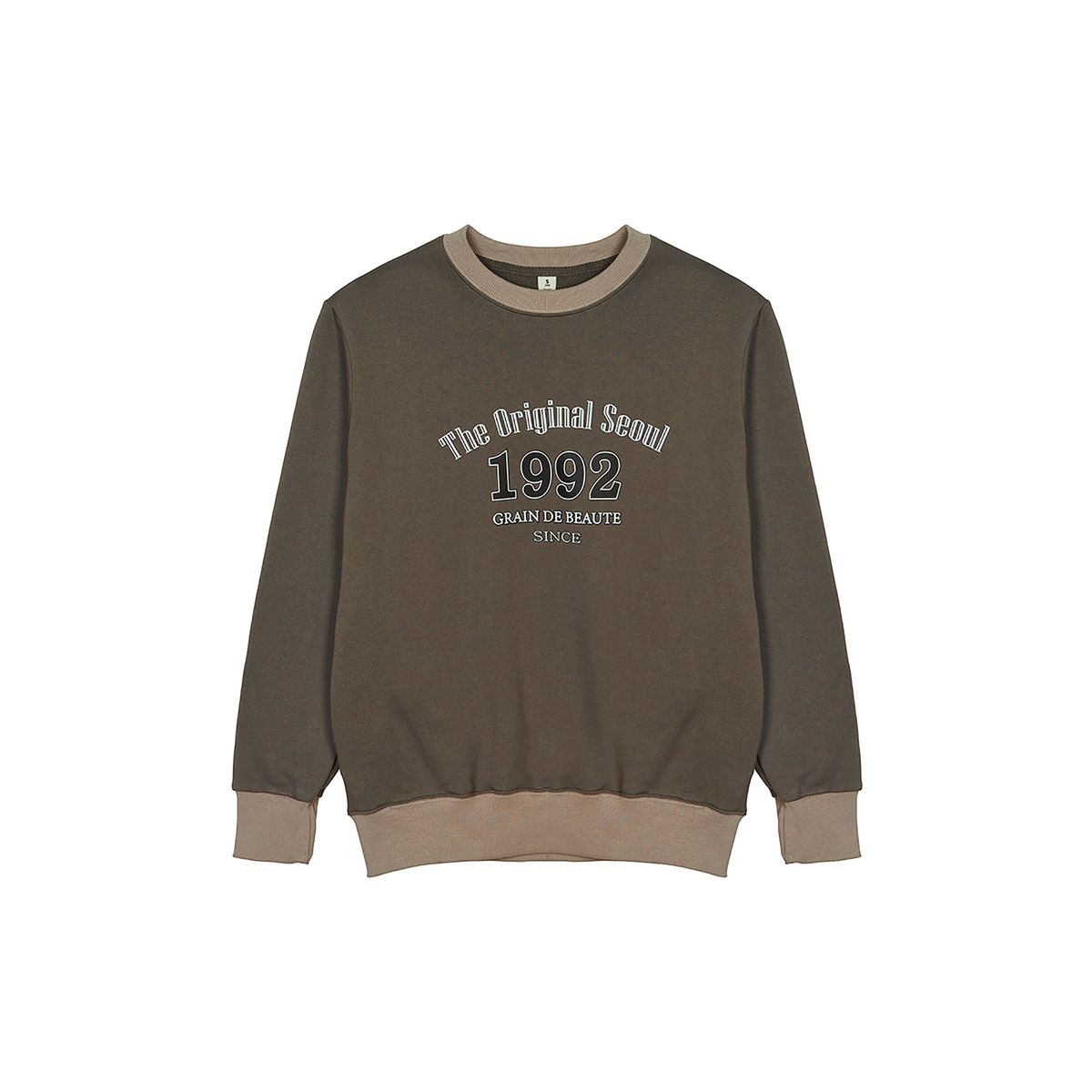그랭드보떼(GRAIN DE BEAUTE) 1992 MULTI SWEAT [CHARCOAL]