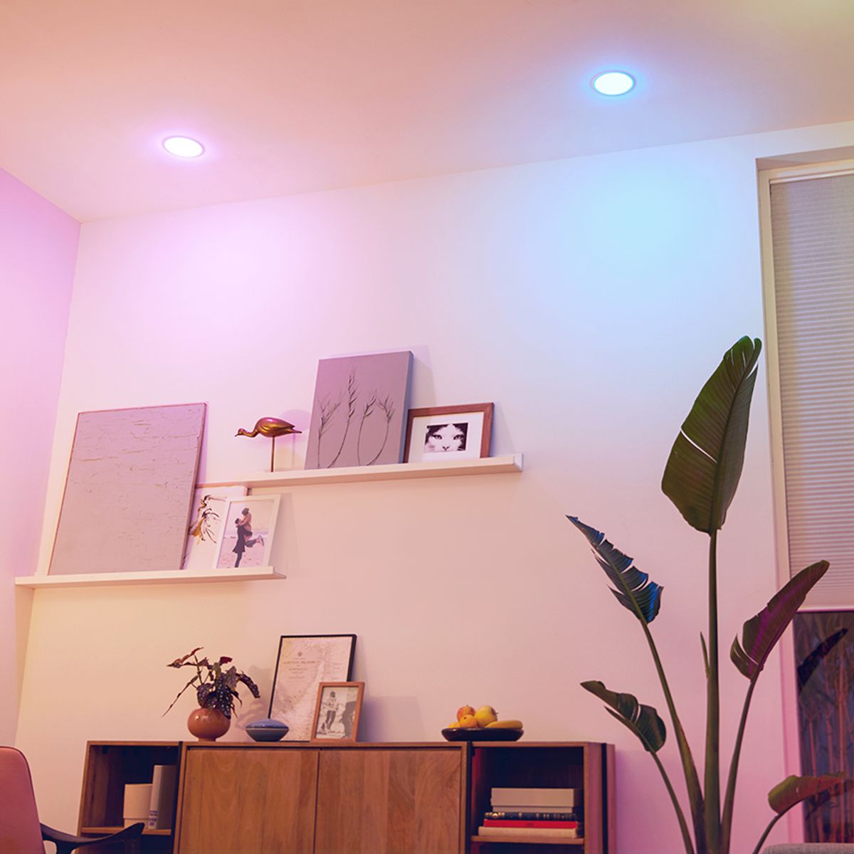 필립스(PHILIPS) 위즈 스마트 LED 3인치 컬러 다운라이트