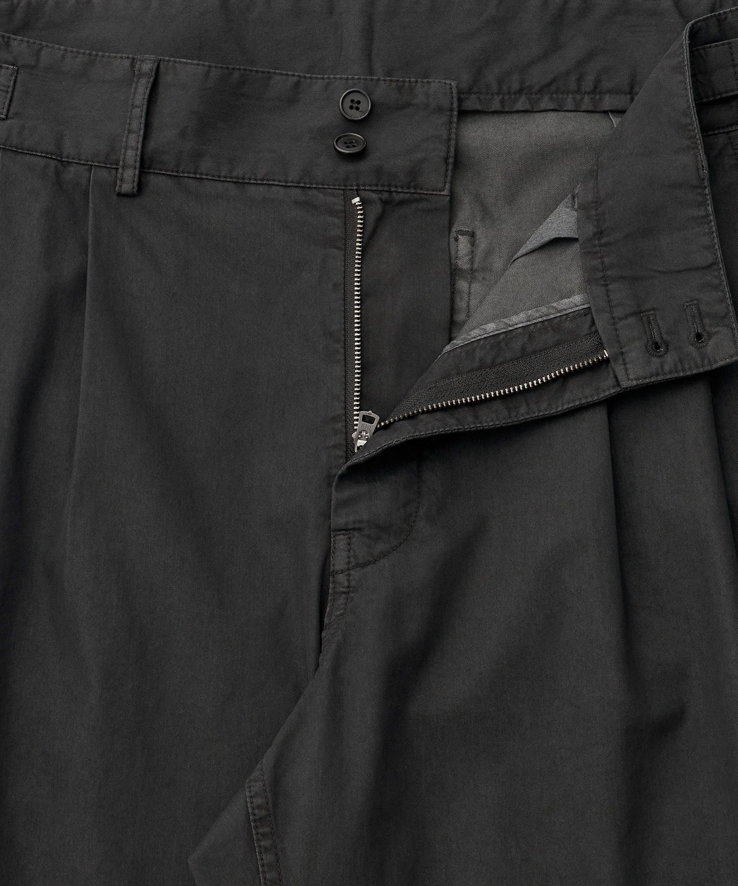 MUSINSA | ANOTHER OFFICE Santiago Garment Pants (Almost Black)