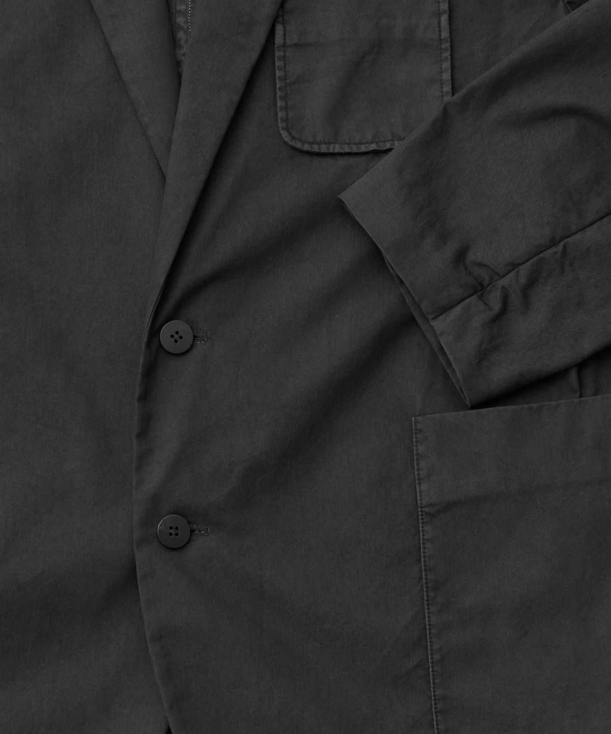 어나더 오피스(ANOTHER OFFICE) Santiago Garment Jacket (Almost Black)