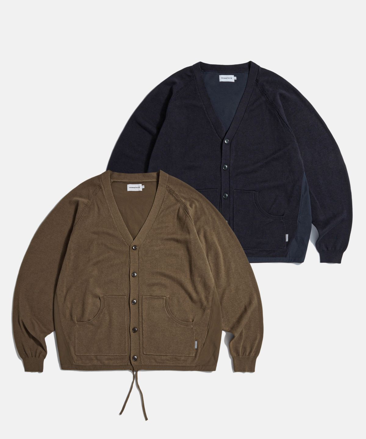 에스피오나지(ESPIONAGE) N. Block Cardigan Navy