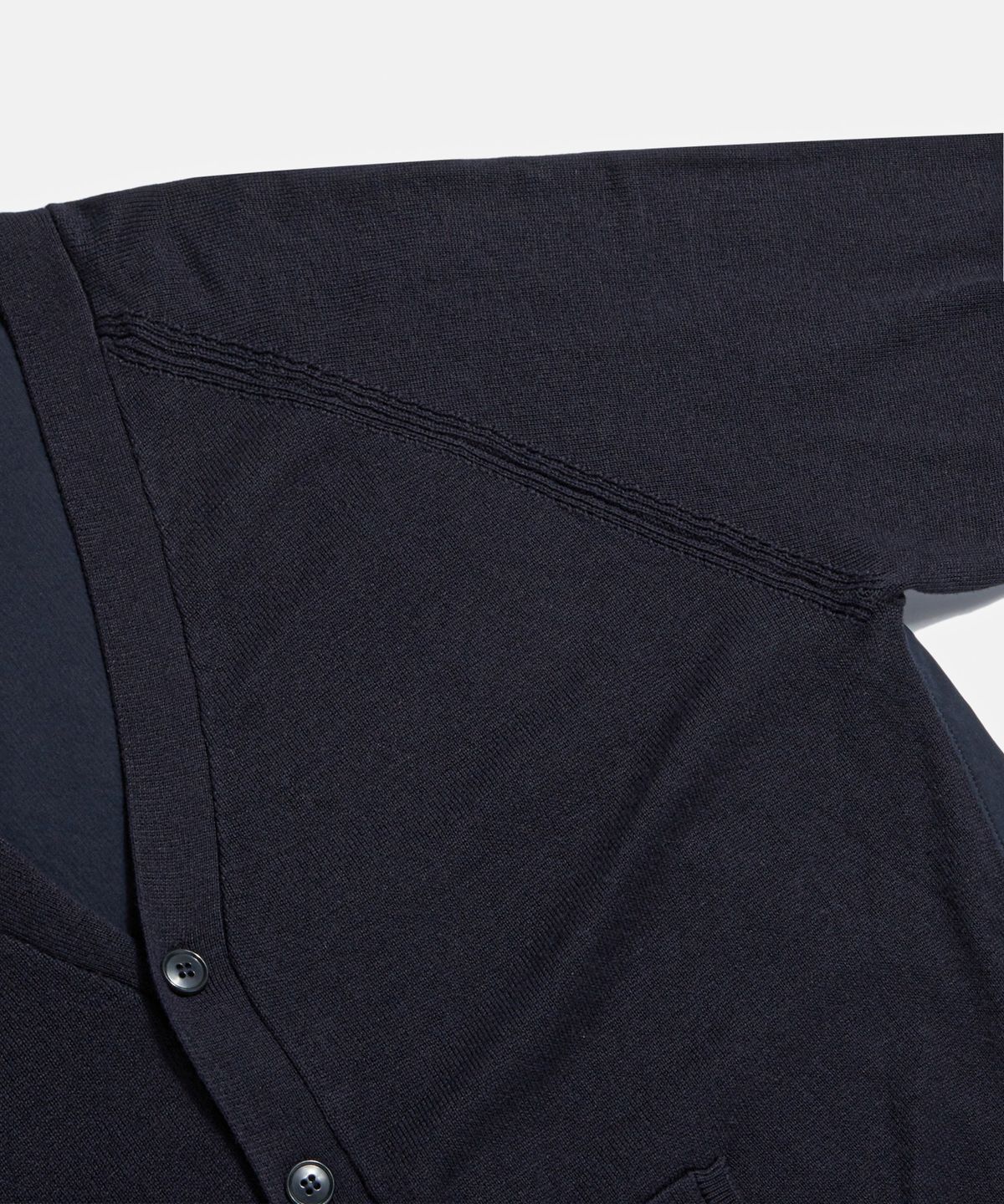 에스피오나지(ESPIONAGE) N. Block Cardigan Navy